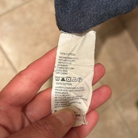 Tommy Bahama Men's dark grey half zip shirt - Picture 9 of 10